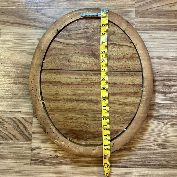 Vintage Original Signed Floral Painting Gold Frame Oval Lilly Lilies 13 x 16 - Picture 7 of 9